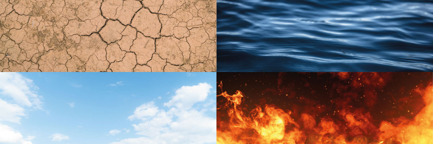 The four elements of life